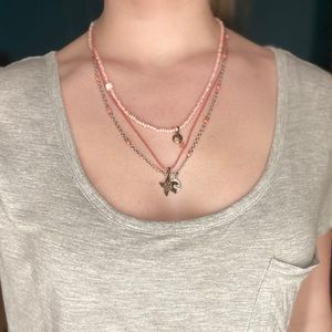 BEACHY PINK NECKLACE